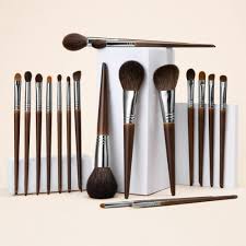 Natural Makeup Brushes Set Eyeshadow Make Up Brush Goat